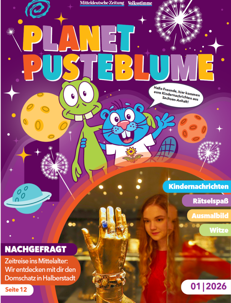 MGM Kindermagazin Planet Pusteblume Titel