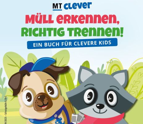 Minden: Pixi-Buch übers Mülltrennen zahlt auf junge Marke „MT clever“ ein