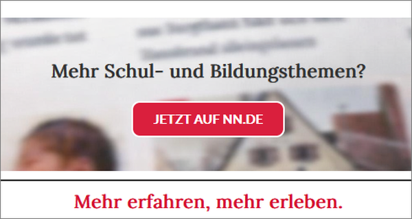 Neuer Bildungsnewsletter des Verlags Nürnberger Presse gestartet